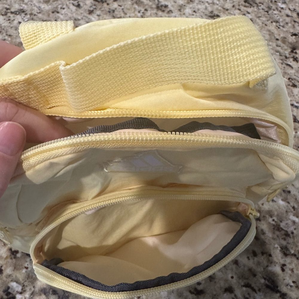 Adidas Soft Yellow Mini Backpack - image 4